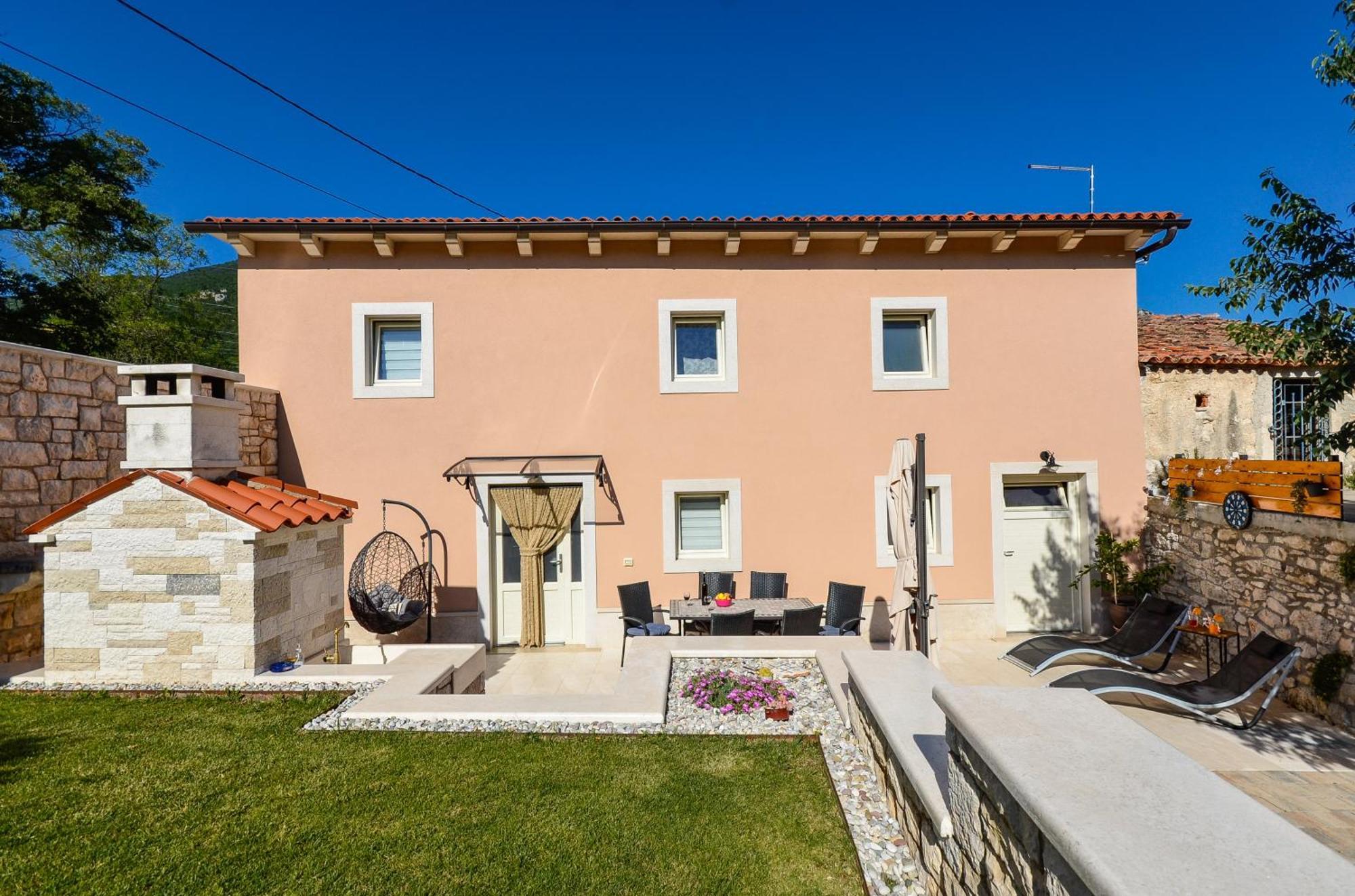 Villa Lovely Istrian House - Segon Plomin Exterior foto